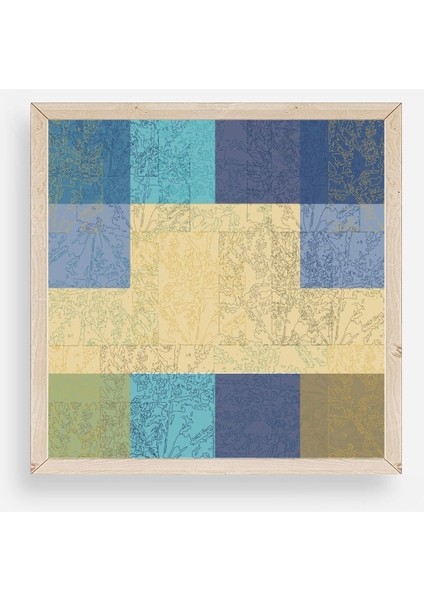 Kare Ahşap Çerçeveli Tablo