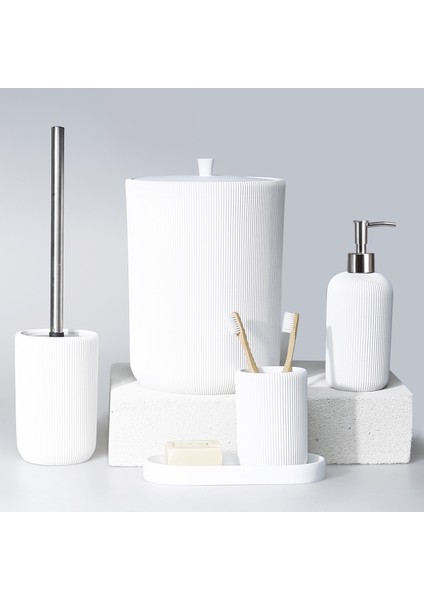 Beyaz Banyo Seti, Şıklık ve Konfor Için Mükemmel Seçenek