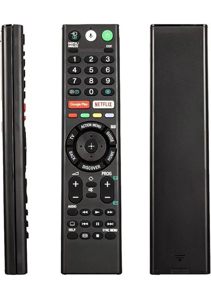 RMF-TX200P KD-43XF8096 KD-49XE8004 Netflix-Google Play Tuşlu Ses Komutsuz LCD LED Tv Kumandası