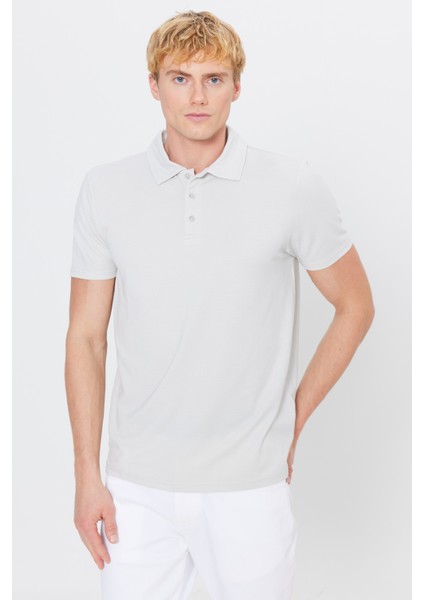 Standart Fit Normal Kesim Polo Yaka Tişört