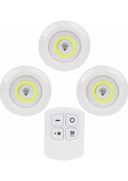 Bfs Kablosuz Pilli Işıldak Masa Lambası Mutfak Tezgah Altı Banyo Dolabı Dolap Içi fiyatları