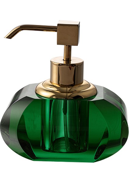 Yeşil Altın Tonlarında 80 ml Şampuan ve Sabunluk Seti