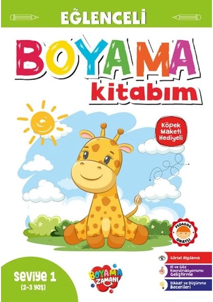 Eğlenceli Boyama – Seviye 1 (2-3 Yaş)