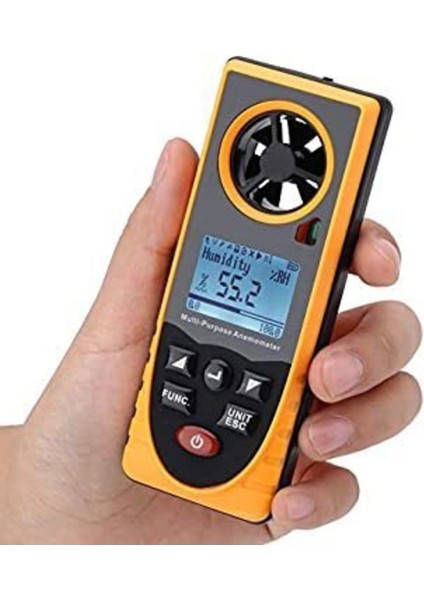 Çok Fonksiyonlu Dijital Rüzgar Ölçer Anemometre, Hassas ve Güvenilir Ölçüm fiyatları