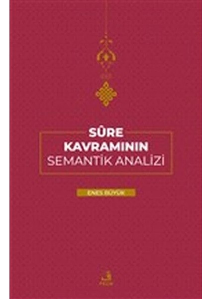 Sure Kavramının Semantik Analizi