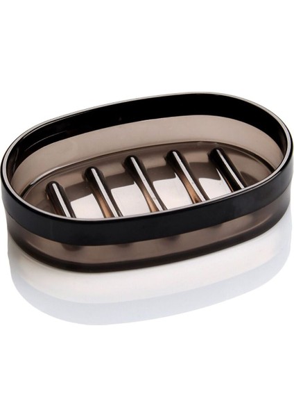 Şık Siyah Katı Sabunluk, Şık ve Modern Banyo Aksesuarı