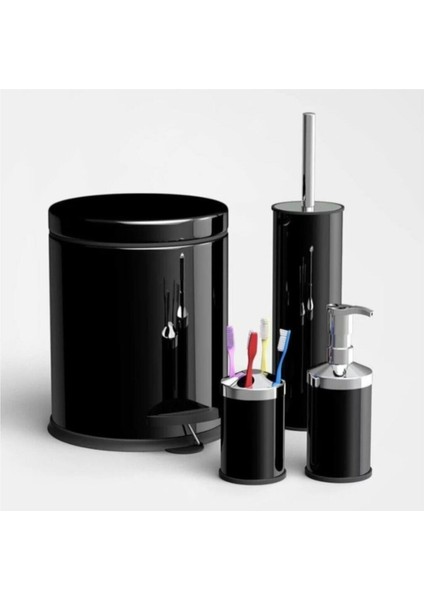 Şık ve Kullanışlı 4'lü Banyo Seti, Konfor ve Estetiği Bir Arada