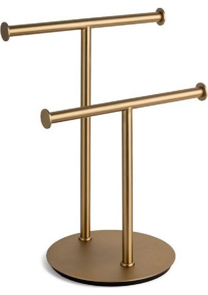 Hareketli Gold Branch Havluluk 370X264X270 Mm, Şık ve Fonksiyonel Tasarım