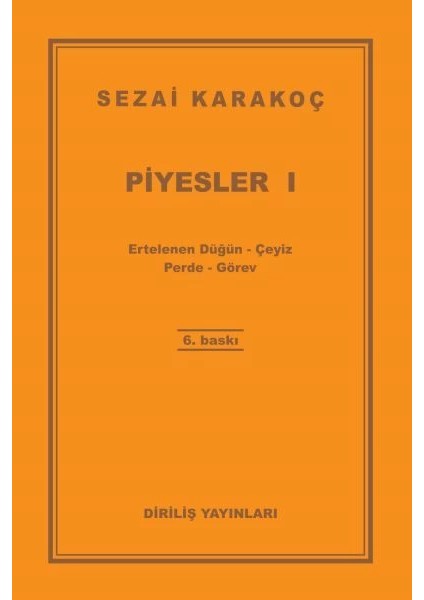 Piyesler 1