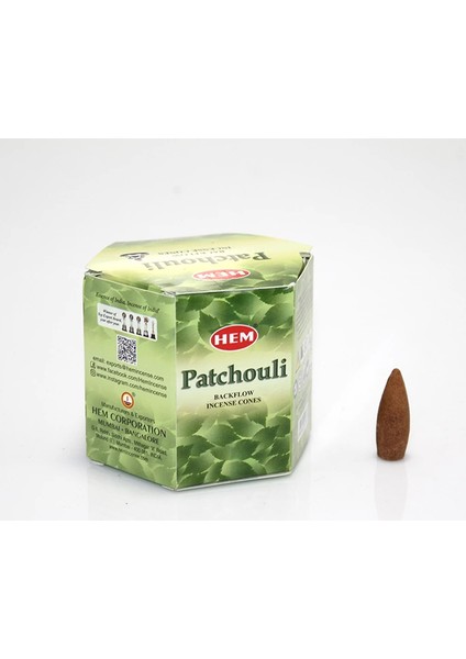 Patchouli Aromalı Geri Akış Tütsü ( Backflow )