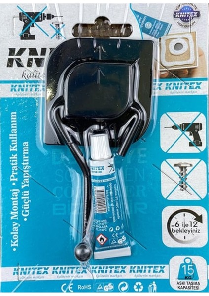 Şık Siyah Tekli Askı, Günlük ve Şık Kullanım Için Ideal