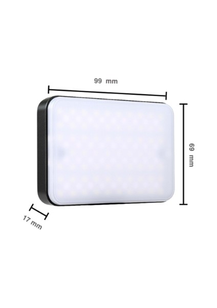 Clip-Fill Taşınabilir Rgb LED Selfie Işığı fiyatları