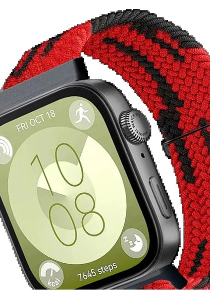 Huawei Fit 4 Star Kordon - Kırmızı-Siyah fiyatları