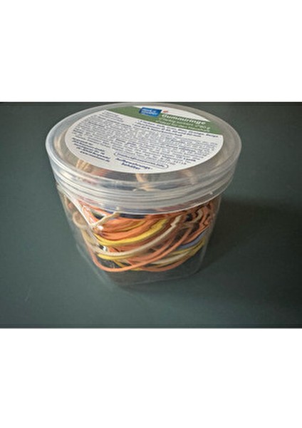 Renkli Ambalaj Lastiği 80 gr Kapaklı Kutuda Çok Yönlü Kullanım İçin Pratik fiyatları