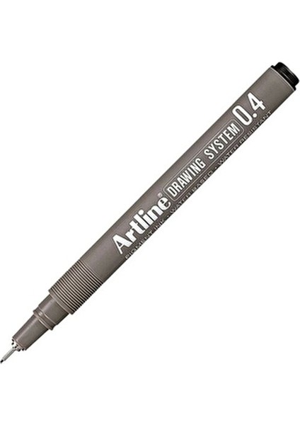 0.4 mm Siyah Çizim Kalemi Drawing System 234 1 Adet Su Geçirmeyen Kalem fiyatları