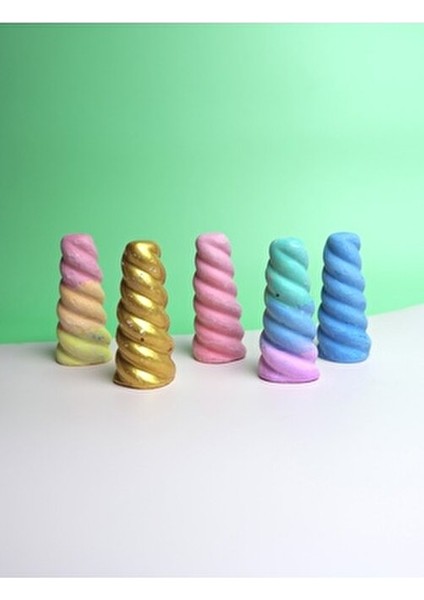 MammaComica Unicorn Tebeşir Seti 5'li Renkli Yumuşak Çocuklar İçin Eğlenceli Oyun Malzemesi fırsatları