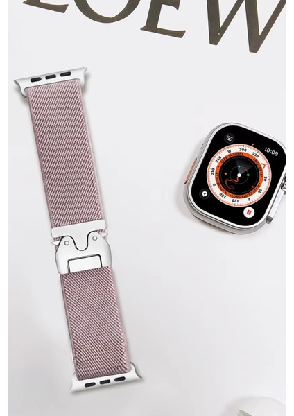 CPT83 Apple Watch 42MM Forest Kumaş Kordon - Lila fiyatları