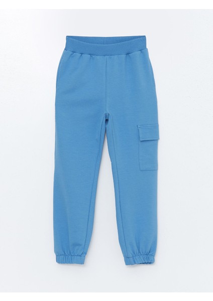 Yeni Sezon Beli Lastikli Kız Çocuk Jogger Eşofman Altı