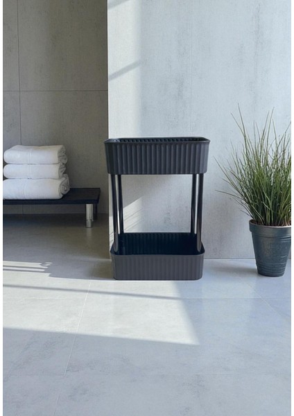 Çift Katlı Çok Amaçlı Banyo ve Mutfak Düzenleyici Raf Seti fiyatları