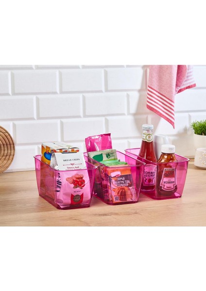 3’lü 2 Lt. Buzdolabı ve Banyo Organizer Seti