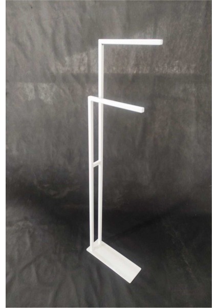 Modern 2 Kollu Beyaz Havluluk, Şık ve Pratik Banyo Aksesuarı fiyatları