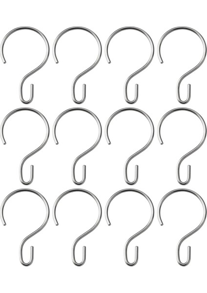 12'li Metal Duş Perdesi Kanca Seti, Pratik Asma Aksesuarları fiyatları