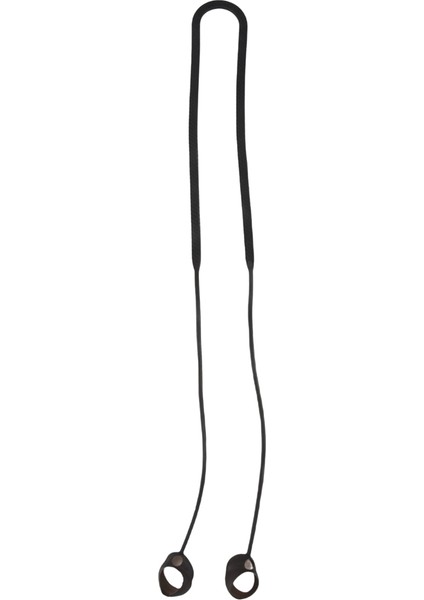 Sony WF-1000XM4 Kulaklık Boyun Kayış Kablosu Için Sport Anti-Lost Silikon Kulaklık Kablosu Tutucu Kablosu (Siyah) (Yurt Dışından)