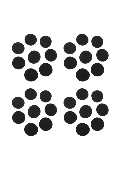 16 Çift 60MM Yedek Kulak Köpük Kulaklık Pedi Kulaklıklı Kulaklık Siyah (Yurt Dışından) fiyatları