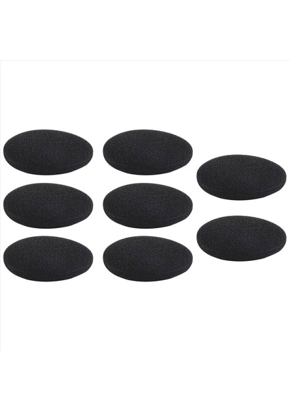 4 Çift 55MM Yedek Kulaklık Pedi Kulaklık Kara (Yurt Dışından) fiyatları