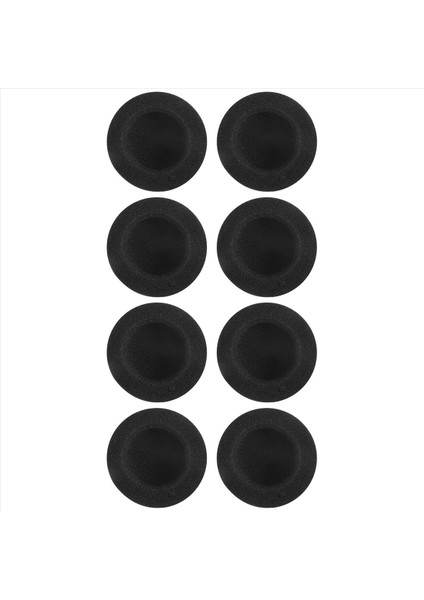 4 Çift 55MM Yedek Kulaklık Pedi Kulaklık Kara (Yurt Dışından) modelleri