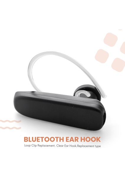 5x Evrensel Küçük Kelepçe Bluetooth Kulak Kancası Döngü Replasman Temiz (Yurt Dışından) modelleri