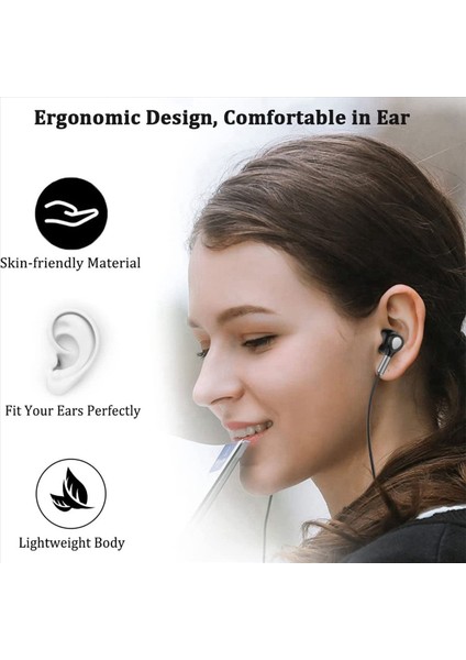 2x USB C Kulaklık Mikrofon ve Hacim Kontrollü Kulak Içi Kulaklık Samsung S22 S21 S20 Fe A53 Için C Tipi Kulaklık (Yurt Dışından) fırsatları