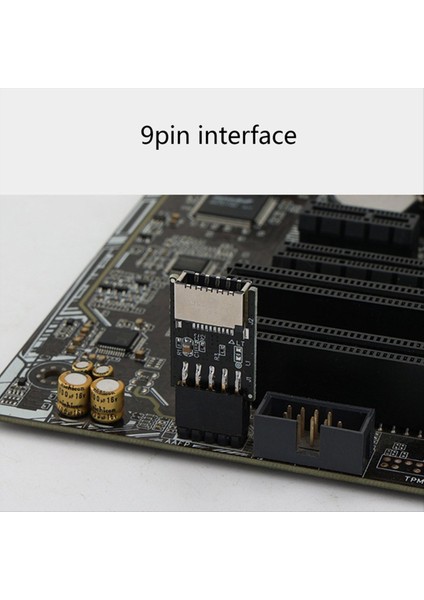 5pcs USB Ön Panel Adaptörü Type-E Dişi-Usb 2 0 9 Pin Kadın Adaptör Başlığı Anavatan H8WD (Yurt Dışından) indirimleri