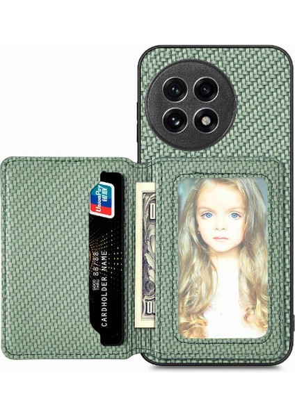 Oneplus Ace 5 Pro Manyetik Kart Tutucu Standı Fonksiyonu Için Kılıf Tamamlandı (Yurt Dışından)