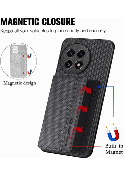 Oneplus Ace 5 Pro Manyetik Kart Tutucu Standı Fonksiyonu Için Kılıf Tamamlandı (Yurt Dışından) fırsatları