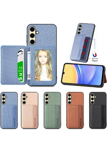 Samsung Galaxy A56 Stand Fonksiyonu Rfıd Engelleme Manyetik Kart Için Kılıf (Yurt Dışından) fırsatları