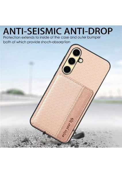 Samsung Galaxy A56 Stand Fonksiyonu Rfıd Engelleme Manyetik Kart Için Kılıf (Yurt Dışından) indirimleri