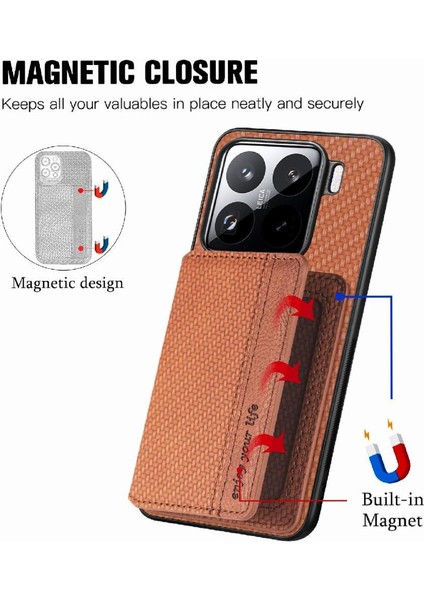 Xiaomi 15 Pro Rfıd Engelleme Manyetik Kart Tutucu Komple Kamera Için Kılıf (Yurt Dışından) fırsatları