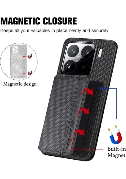 Xiaomi 15 Pro Rfıd Engelleme Manyetik Kart Tutucu Komple Kamera Için Kılıf (Yurt Dışından) fırsatları