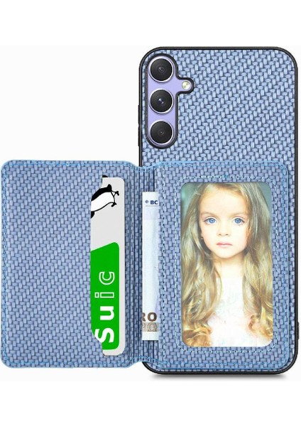 Samsung Galaxy S25 Manyetik Kart Tutucu Stand Fonksiyonu Rfıd Için Kılıf (Yurt Dışından) modelleri