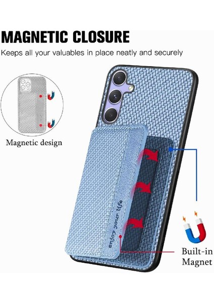 Samsung Galaxy S25 Manyetik Kart Tutucu Stand Fonksiyonu Rfıd Için Kılıf (Yurt Dışından) fırsatları