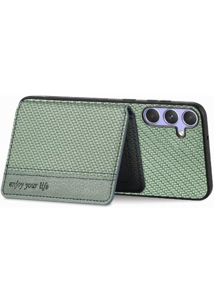 Samsung Galaxy S25 Manyetik Kart Tutucu Stand Fonksiyonu Rfıd Için Kılıf (Yurt Dışından) modelleri