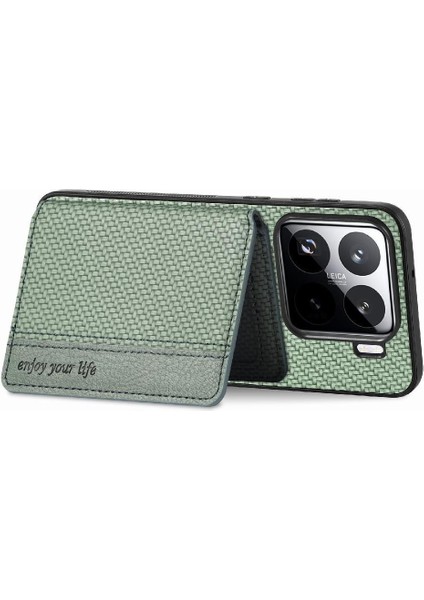 Xiaomi 15 Stand Fonksiyonu Için Kılıf Komple Kamera Güvenlik Manyetik Kart (Yurt Dışından) fiyatları