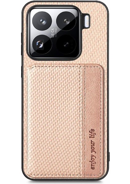 Xiaomi 15 Stand Fonksiyonu Için Kılıf Komple Kamera Güvenlik Manyetik Kart (Yurt Dışından) fiyatları