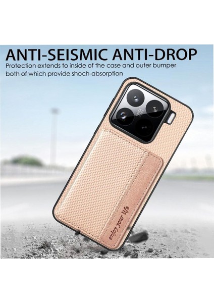 Xiaomi 15 Stand Fonksiyonu Için Kılıf Komple Kamera Güvenlik Manyetik Kart (Yurt Dışından) fırsatları