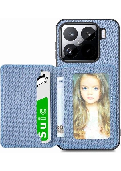 Xiaomi 15 Pro Rfıd Engelleme Manyetik Kart Tutucu Komple Kamera Için Kılıf (Yurt Dışından)