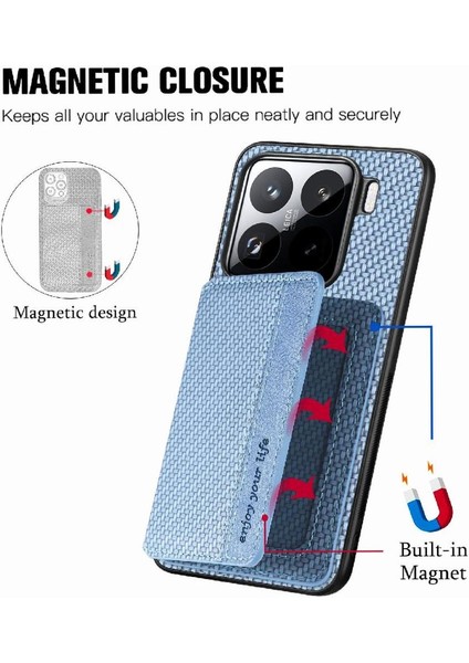 Xiaomi 15 Pro Rfıd Engelleme Manyetik Kart Tutucu Komple Kamera Için Kılıf (Yurt Dışından) fiyatları