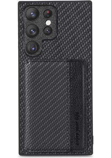 Samsung Galaxy S25 Ultra Rfıd Engelleme Manyetik Kart Tutucu Standı Için Kılıf (Yurt Dışından) modelleri