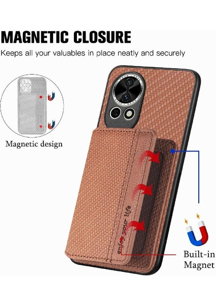 Huawei Nova 12 Komple Kamera Güvenlik Standı Fonksiyonu Rfıd Kartı Için Kılıf (Yurt Dışından) fiyatları