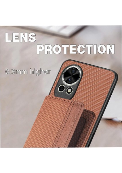 Huawei Nova 12 Komple Kamera Güvenlik Standı Fonksiyonu Rfıd Kartı Için Kılıf (Yurt Dışından) modelleri